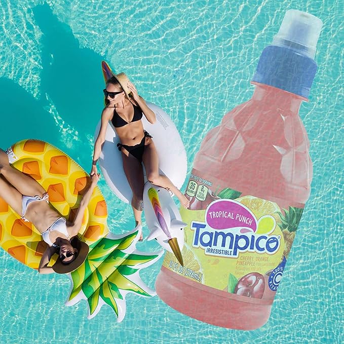 Tampico Tropical Punch 10 OZ Naturally Flavored (Pack-24)