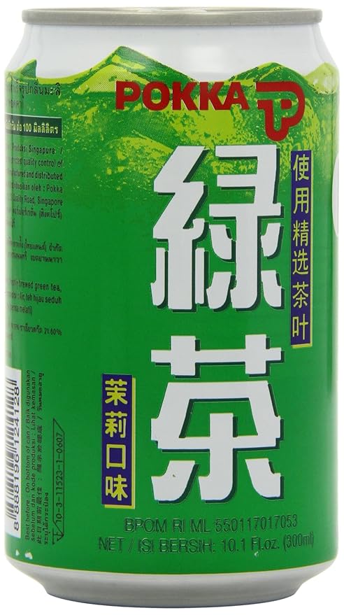 Pokka Jasmine Green Tea 300 ml (Pack of 7)