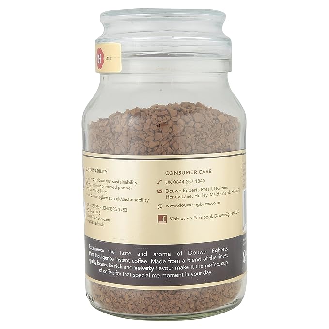 Douwe Egberts Pure Indulgence Instant Coffee (190g)
