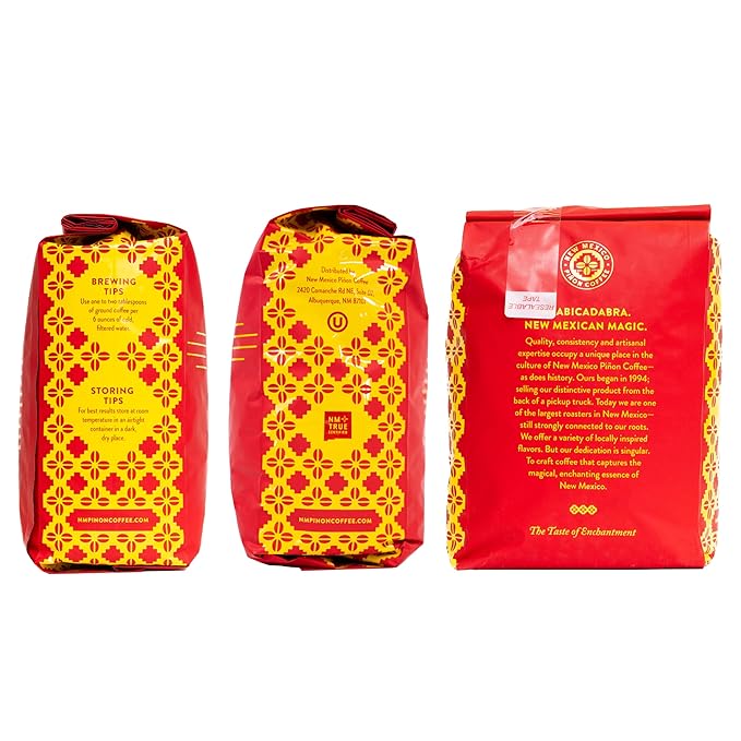 New Mexico Piñon Coffee Naturally Flavored Coffee (Dark Piñon Whole Bean 2 pound)