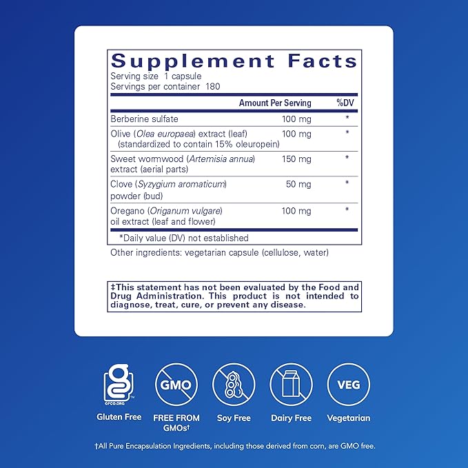 Pure Encapsulations MicroDefense with Oregano | Support for Healthy Gastrointestinal Tract Function and Balance | 180 Capsules