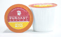 Puroast Low Acid Coffee| House Blend Single Serve Pods | Medium Roast | High Antioxidants &amp High pH |No Bitter Aftertaste | Reduced Heartburn &amp GERD Friendly | 72 Count - Compatible with Keuri
