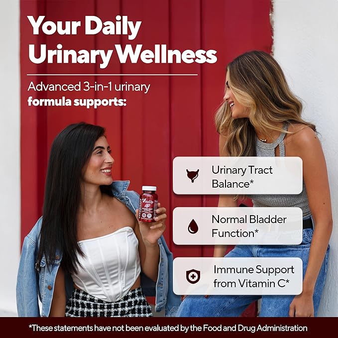 D mannose with Cranberry and Vitamin C - USA Made D-mannose 1000mg Capsules - Cranberry Pills for Urinary Tract &amp Bladder Immune Support - 90 Count