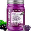 WELLNESS LABSRX Irish Sea Moss Gel Raw - Wildcrafted Superfood Seamoss Gel - Elderberry Flavor Vitamin and Mineral-Rich from Pristine Caribbean Waters Immune and Digestive Health Support - 10 oz.