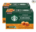 Starbucks Coffee Company Starbucks Flavored Coffee K-Cup Pods Caramel 10 CT