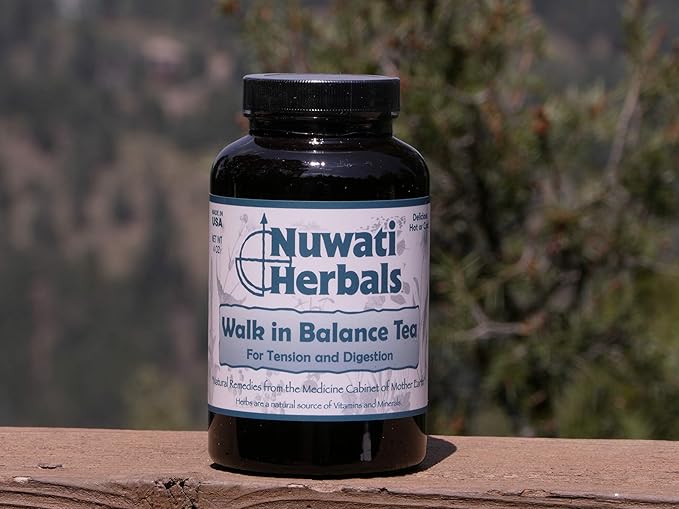 Nuwati Herbals - Walk in Balance Tea - for Tension and Digestion 4 Ounces