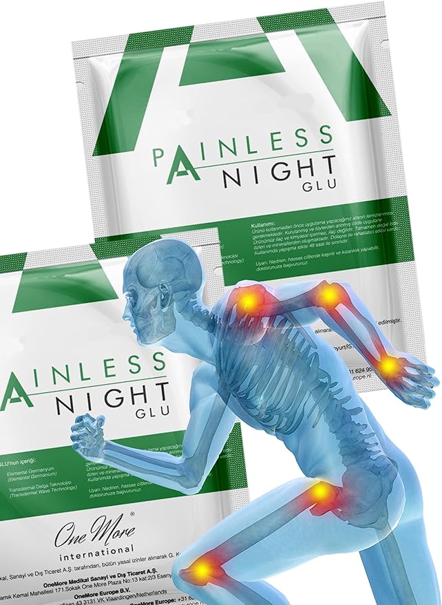 Painless Night Glue 25pcs Pack 100% Original - Relieves Joints Pain and discomfort Contains Korean Red Ginseng