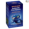 Bigelow Tea Vanilla Midnight Butterfly Pea Flower Caffeine Free (Pack of 6) 108 Total Tea Bags