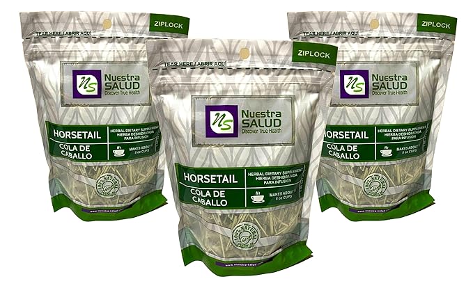 Horsetail Herbal Tea Cola De Caballo Te Value Pack (90g) Shave grass Tea 100 % Natural Caffeine Free Herb