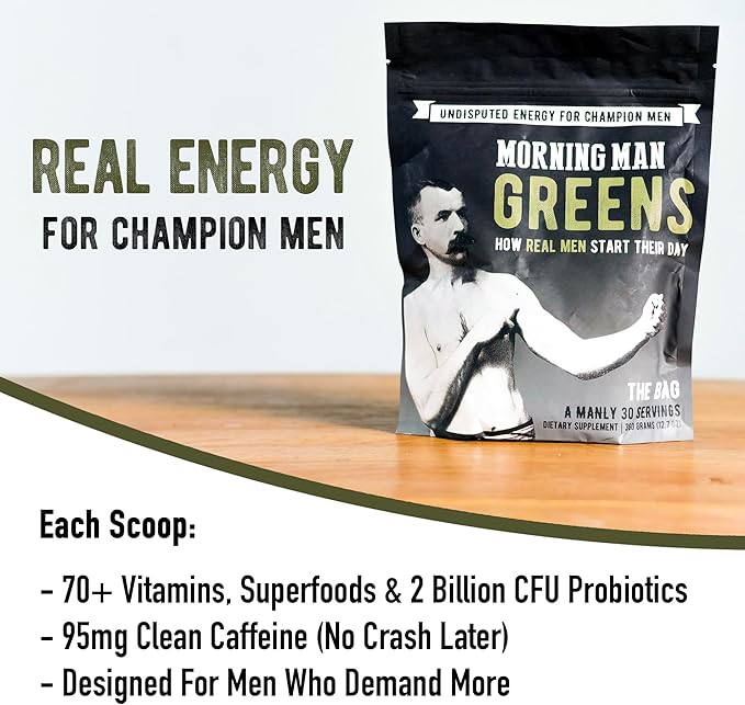 Best Tasting Greens Probiotic Superfood Mix 95mg Caffeine Kick Start Your Morning 75+ Vitamins Green Tea &amp Coffee Extracts Digestive Enzymes Gluten Free Vegan Energy Gut Health 30 Servin