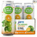 Jans Golden Lime Juice Calamansi Drink (16.9 oz Cans 12-Pack) – Philippine Kalamansi Citrus Beverage – Natural Lemoncito Yuzu Style Lime Drink Lemon Orange Tangerine Citrus Substitute | From Pure