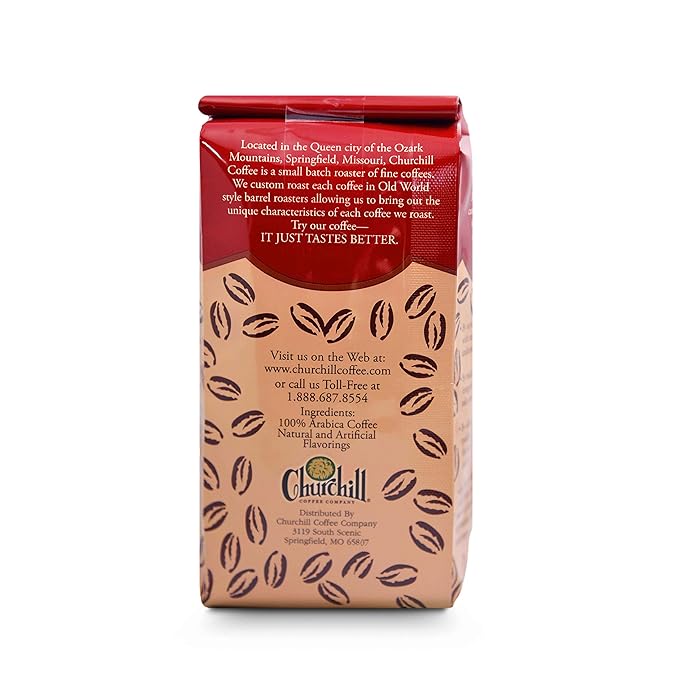 Churchill Coffee Strawberry Shortcake 12 oz - Ground