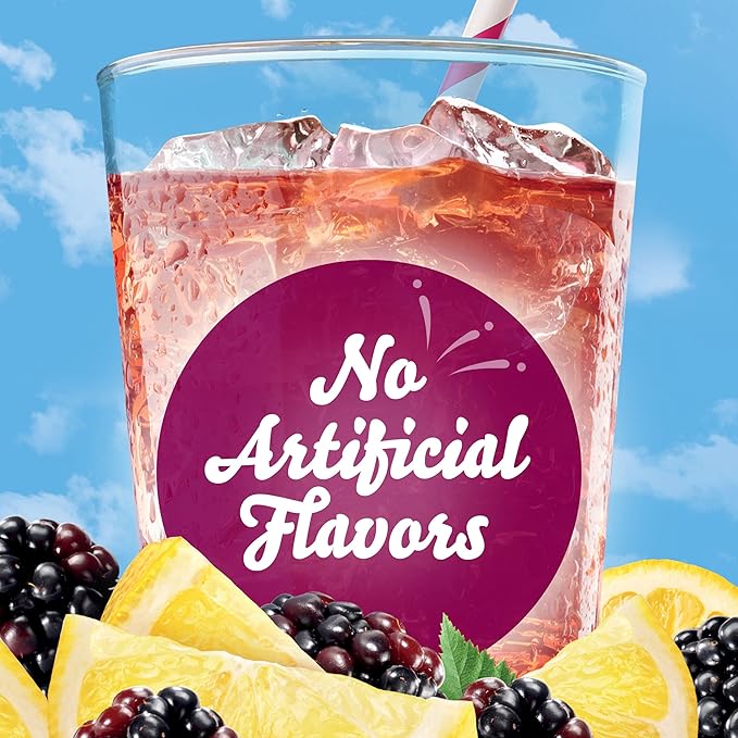 Crystal Light Liquid Blackberry Lemonade Water Enhancer 1.62 OZ (Pack of 12)