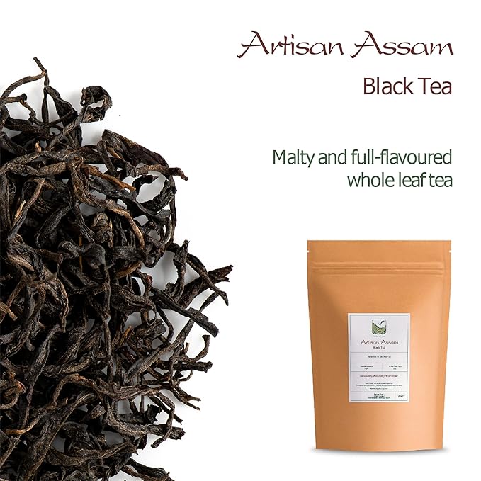 Assam Black Tea From India - Artisan Big Leaf Golden Quality - Assam Tea