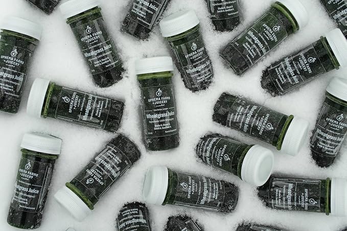 Ophema Farms Organic Frozen Wheatgrass Juice (14 Pack 28 oz)