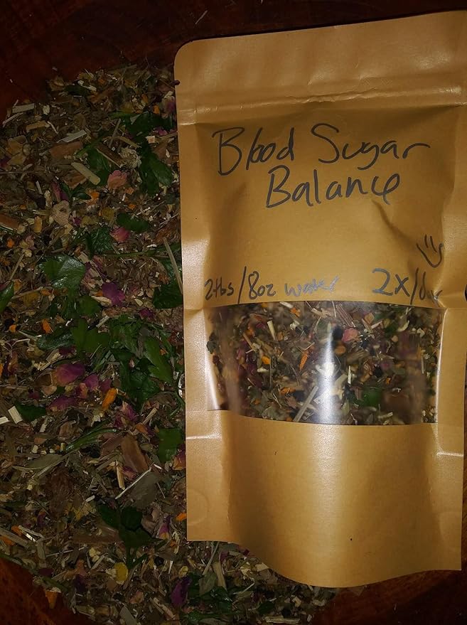 Balance-Organic Herbal Tea Blend with Rose Petals Turmeric burdock root 15 plus items Loose Leaf