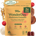 WonderDay Extra Strength Mushroom Gummies – Sugar Free Lion’s Mane Cordyceps Reishi &amp Chaga Supplement for Adults – Mood Boost Energy Focus Immune Support &amp Gut Health – Vegan Non-GMO (6