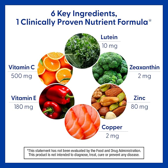 PreserVision AREDS 2 Eye Vitamins #1 Eye Doctor Recommended Brand Chewable Lutein and Zeaxanthin Supplement with Vitamin C Vitamin EZinc and Copper Mixed Berry 70 Tablets