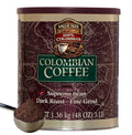 KS 100% Colombian Fine Ground Supremo Coffee 3 LB Can Dark Roast