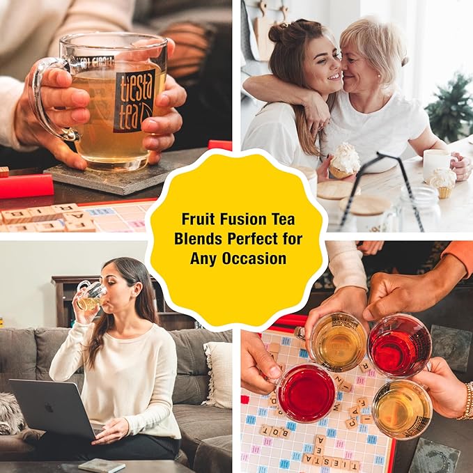 Tiesta Tea - Lemon Ginger Turmeric Loose Leaf Lemon Ginger Herbal Tea Premium Non-Caffeinated Herbal Blend Make Hot or Iced &amp Brews Up to 200 Cups 16 Ounce Resealable Bulk Pouch