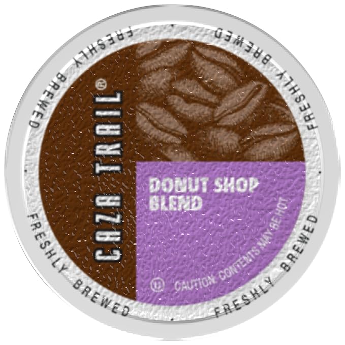 Caza Trail Coffee Donut Shop Blend 56 Single Serve Cups