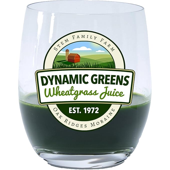 100% Wheatgrass Juice – Field-Grown Flash-Frozen Unpasteurized – 200 fl oz (400 x 0.5 fl oz Portions) – Dynamic Greens