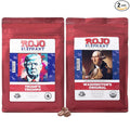 Rojo Elephant Handcrafted Ground Coffee 100% Arabica Beans 11 0z Bags Pack of 2 Trump's Triumph Washington Original Legacy Blend