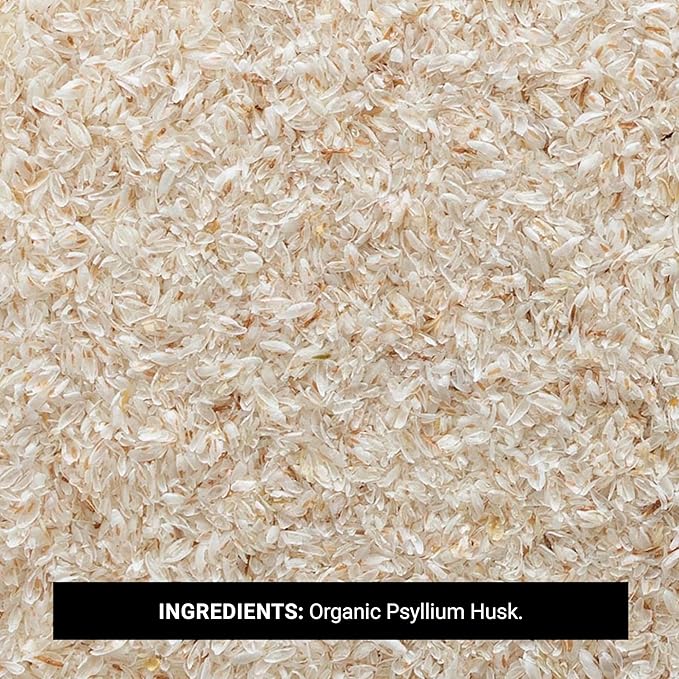 Frontier Co-op Organic Whole Psyllium Husk Fiber for Baking Psyllium Nutritional Supplement for Digestion Kosher | 16 Ounce (Pack of 1)