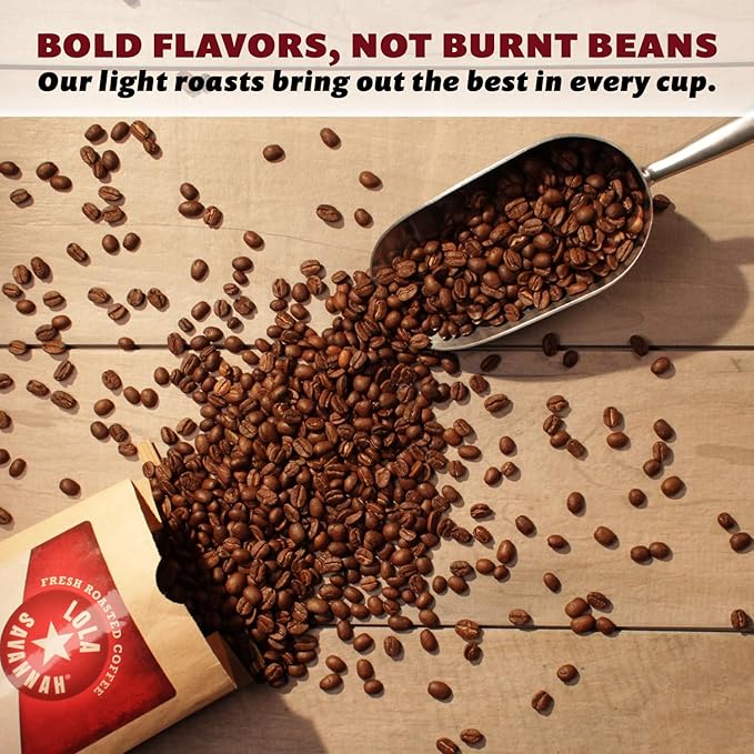 Lola Savannah Caramel Nut Ground Decaf Coffee 2lb