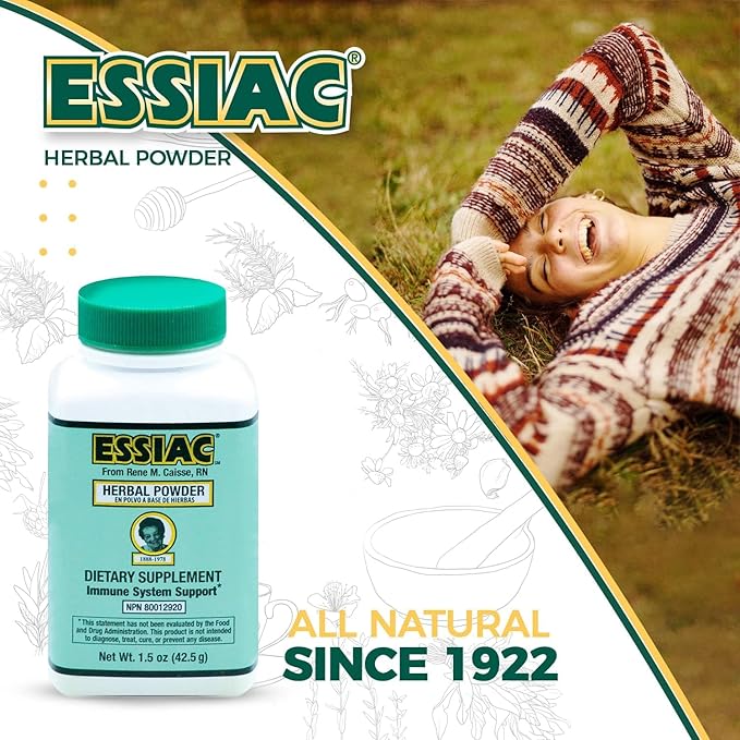 Essiac PowderESSIAC Original Herbal Tea Powder – 1.5 oz Bottle | Powerful Antioxidant Blend to Help Promote Overall Health &amp Well-Being | Original Formula from 1922 (3)