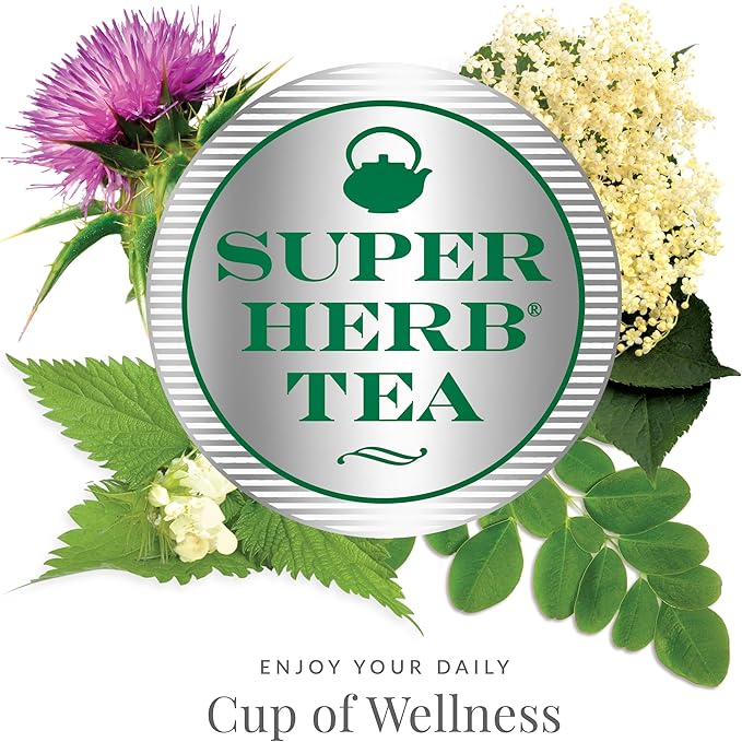 The Republic of Tea — Organic Dandelion SuperHerb Tea Refill Bag 250 Herbal Tea Bags Naturally Caffeine-Free