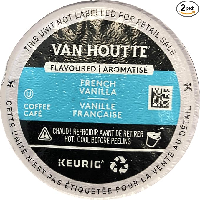 Van Houtte French Vanilla Light Coffee K-Cup Portion Pack for Keurig K-Cup Brewers 24-Count (Pack of 2)