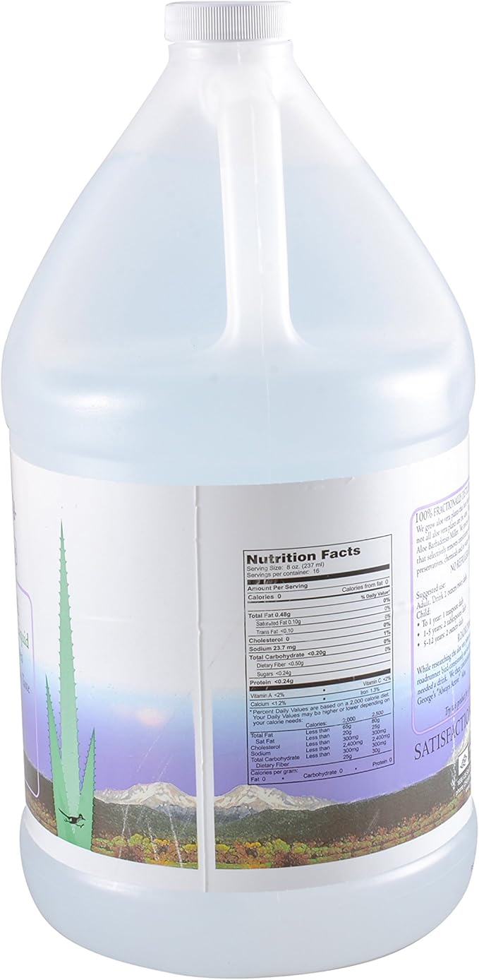 George's Aloe Vera Liquid Supplement 128 oz