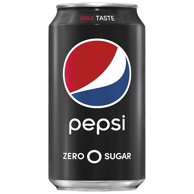 Pepsi Zero Sugar Soda Fridge Pack Bundle 12 fl oz 36 Cans