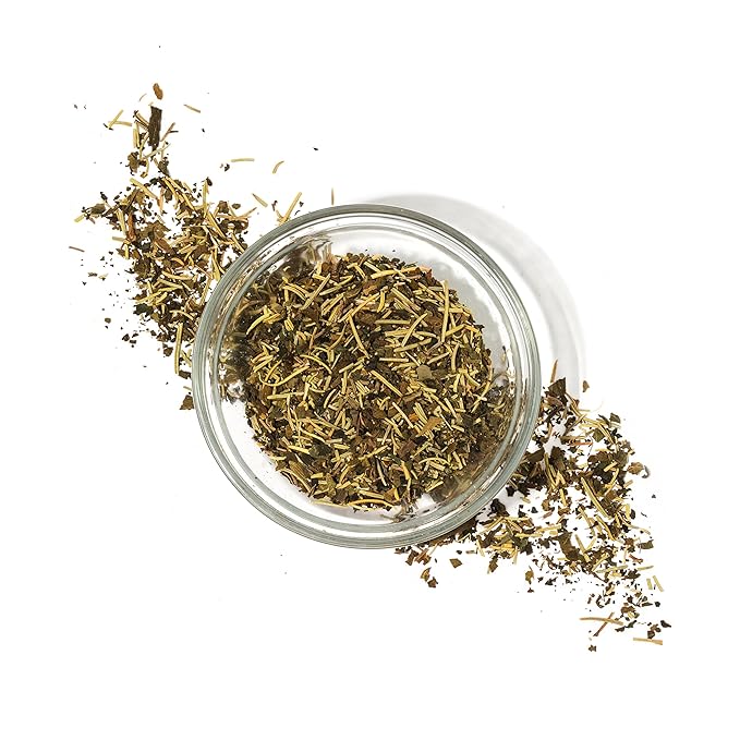 Brain Power Herbal Tea by Mindful Moon – Focus &amp Memory Support Blend with Ginkgo Nettle &amp Rosemary – Caffeine-Free Loose Leaf (Mini)