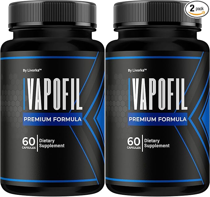 (2 Pack) Vapofil Capsules - Official Vapofil Pills Advanced Premium Supplement Support - Maximum Strength All Natural Vapofil Vitamin for Overall Health &amp Wellness Reviews 120 Capsules for 2 Mon