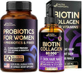 NUTRAHARMONY Liquid Biotin Collagen Drops &amp Probiotics for Women Capsules