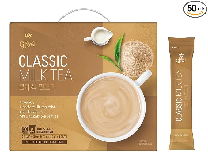 Balance Grow Classic Milk Tea 35 Oz (0.70oz (20 g) x 50 EA
