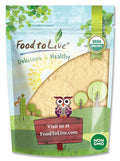 Food to Live Organic Carrot Powder 2.5 Pounds - Non-GMO Ground Raw Dried Roots Vegan Bulk For Baking Juices Smoothies Shakes Drinks. Good Source of Dietary Fiber Potassium Vitamin A