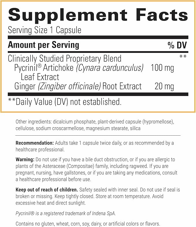 Integrative Therapeutics Motility Activator – GI Motility &amp Gut Health Support Supplement* - Dairy-Free &amp Gluten-Free - 60 Capsules (60 Servings)