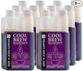 CoolBrew Hazelnut 6 Pack - 16 DRINKS PER BOTTLE - Fresh Cold Brew Liquid Concentrate - For Iced or Hot Coffee Unsweetened No Preservatives