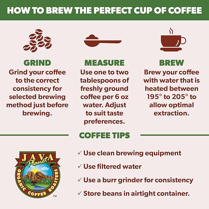 Low Acid Organic Coffee – Whole Bean Mold-Free &amp Stomach Friendly by Java Planet Peruvian Single Origin Decaf Coffee Medium Dark Roast Water Process Smooth Full Flavored 1LB Bag