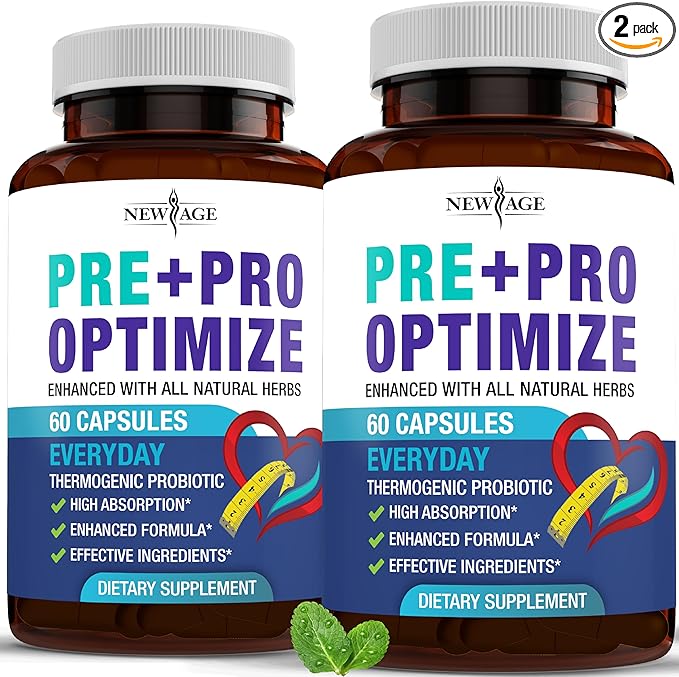 Pro Optimize Probiotics for Women Menopause 70 Billion CFU Digestive Health - Relief for Bloating Hot Flashes Joint Support Night Sweats - Gut Health &amp Metabolism - Dong Quai (120 (Pack of 2
