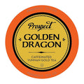 Prospect Tea Golden Dragon Yunnan Gold Tea Pods for Single Serve Coffee Pod Brewers 40 Count