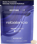 Rebalance Dream – Sleep Mints for Restful Nights – Melatonin Free Lozenges to Help Calm for a Deep Sleep – Sugar-Free 31 Count (1 Month Supply)