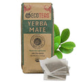 ECOTEAS Premium Organic Yerba Mate Tea Bags – Natural Energy &amp Detox Herbal Tea – Coffee Alternative - Kosher Non-GMO Gluten-Free - 100 Unsmoked Bulk Bags 8.8 oz (Pack of 1)