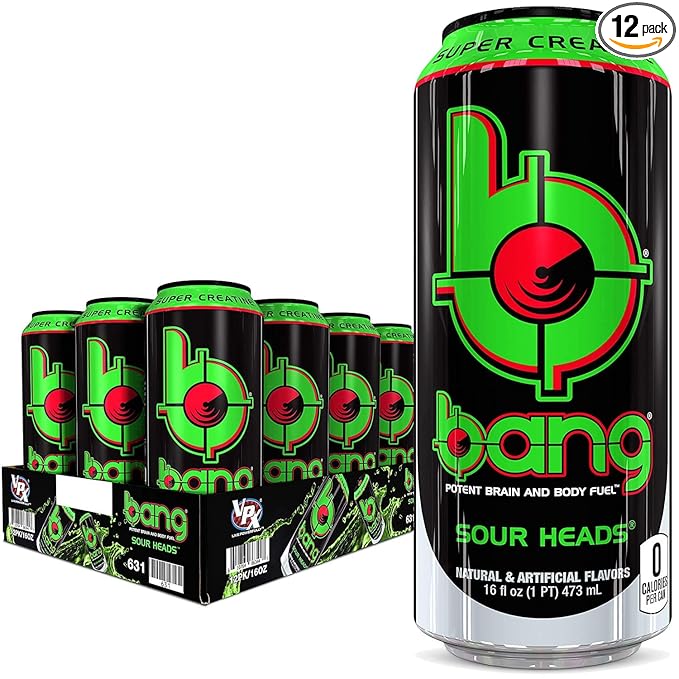 Vpx Bang OmHZCDP Sour Heads 12 Cans