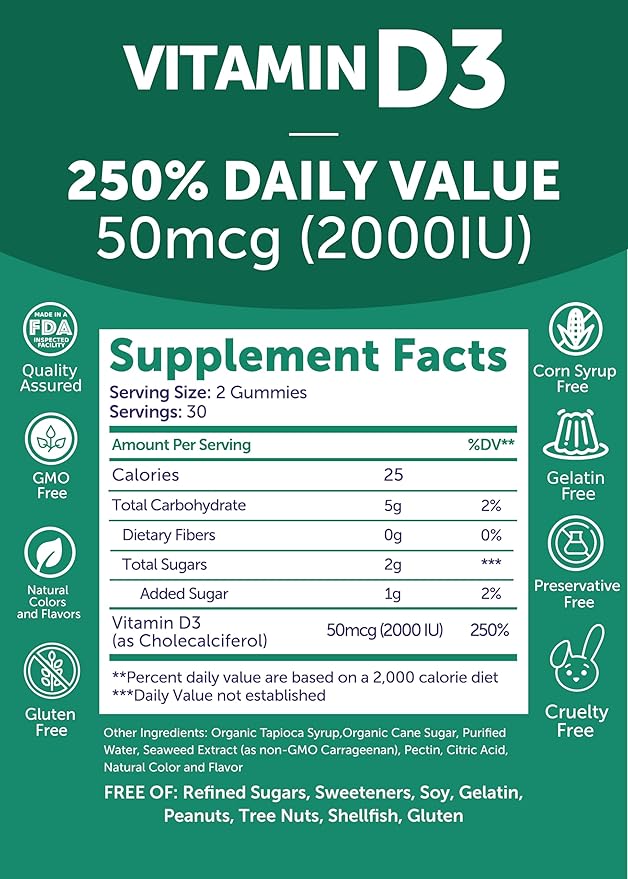 Lunakai Collagen and Vitamin D3 Gummies Bundle - Non-GMO Anti Aging Supplements for Men &amp Women - Immunity Bone and Mood Support Gummy for Adults - 30 Days Supply