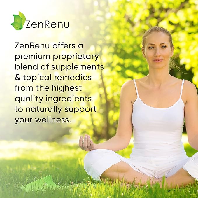 Zenrenu Organic Hemp Turmeric Cream with Arnica MSM Hemp Oil Extract &amp 7 Essential Oils - Non Greasy &amp Fast Absorbing for Any Areas of Discomfort 4 oz