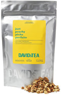 DAVIDsTEA Just Peachy Loose Leaf Tea Premium Herbal Tea with Peach and Apple Fruity Iced Tea 4 oz / 113 g